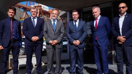 Tenerife Shipyards expone al Presidente de Puertos del Estado, Salvador De la Encina, su plan en Santa Cruz de Tenerife y Granadilla