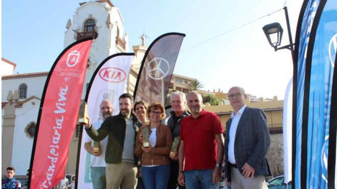 Pedro Díaz, ganador del I ElectroTour Villa de Candelaria