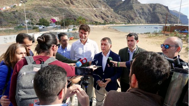 CC-PNC y PP convocan un pleno sobre el Plan Especial Las Teresitas para evitar su paralización