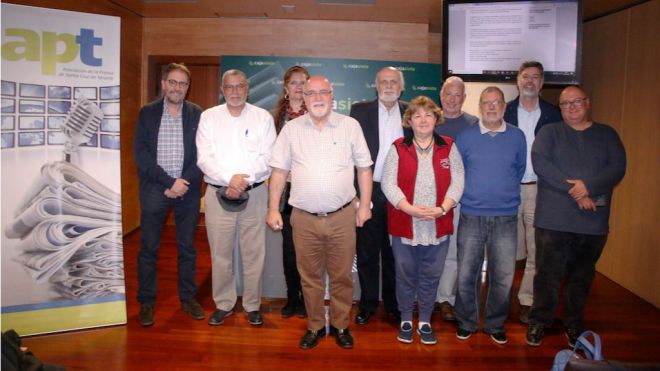 Salvador García Llanos, reelegido presidente de la Asociación de la Prensa de Tenerife