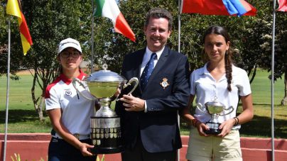 La francesa Lilas Pinthier se lleva la Copa S.M. La Reina de Golf tras una trepidante final ante Cayetana Fernández
