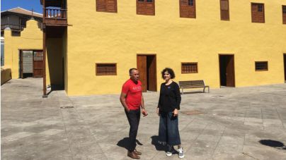 El Cabildo rehabilita la Casa Massieu de Tazacorte y trabaja en la accesibilidad del inmueble