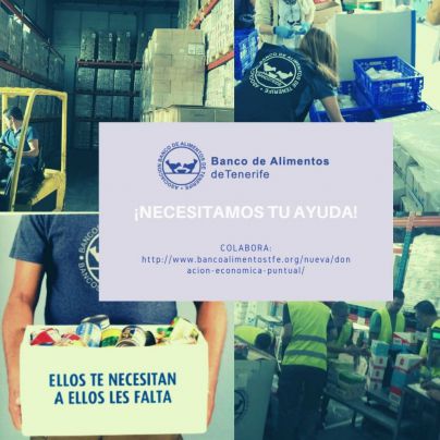 “Banco de Alimentos de Tenerife sigue con su actividad”