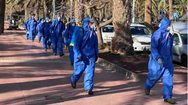 Plan de choque gomero contra el coronavirus