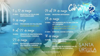 Santa Úrsula elabora una intensa programación ‘online’ para celebrar el Día de Canarias