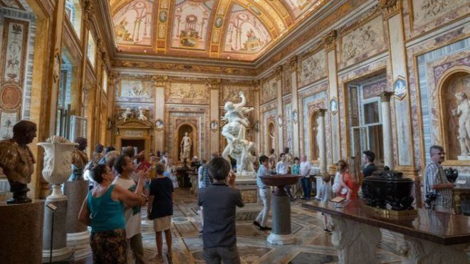 Roma reabre sus museos sin turistas