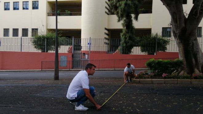 Santa Cruz inicia las obras de un nuevo parque infantil en la Rambla