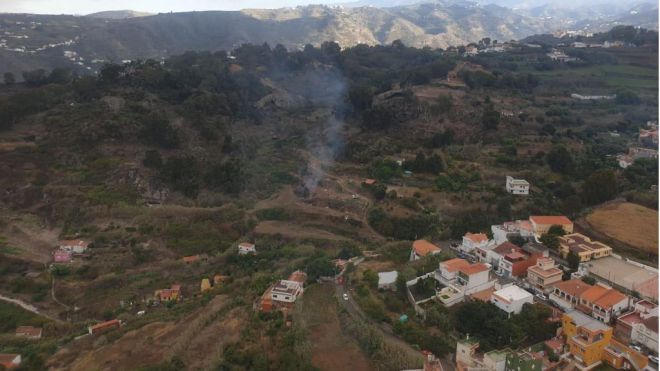 Prohíbidos los fuegos artificiales, las barbacoas y las quemas por peligro de incendio en Gran Canaria hasta el 30 de septiembre
