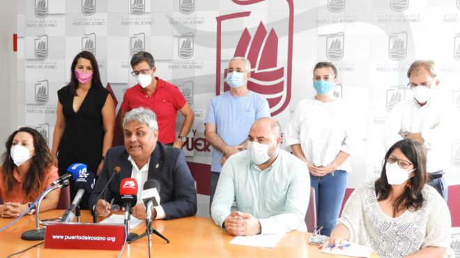El alcalde Juan Jiménez valora la gestión del año de gobierno