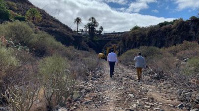 El Corredor Paisajístico de Telde tendrá tramos practicables a finales de año