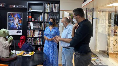 Santa Cruz traslada su apoyo a la Fundación Cine + Cómics