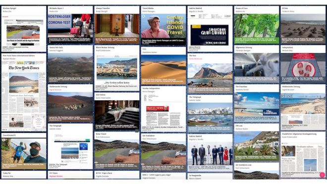 El mensaje de Canarias ‘destino seguro’ llegó a 239 millones de personas tras el vuelo de la OMT