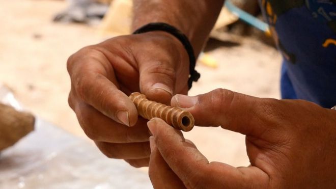 Nona Perera califica de ‘espectacular’ la zona arqueológica de Villaverde y se compromete a potenciar su investigación