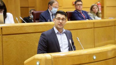 Chinea reclama en el Senado que se reactiven con urgencia los traslados de los inmigrantes a la Península