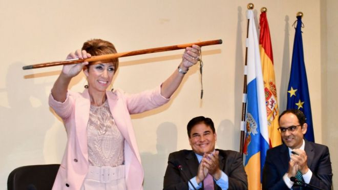 Detienen a la alcaldesa de Mogán, Onalia Bueno, y registran el Ayuntamiento