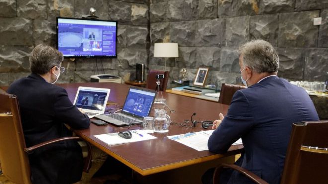 Torres reclama a la UE un “marco común” para reactivar el turismo seguro en RUP como Canarias