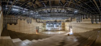 El vicepresidente del Cabildo y el alcalde de Adeje realizan el seguimiento de las obras del nuevo teatro del municipio