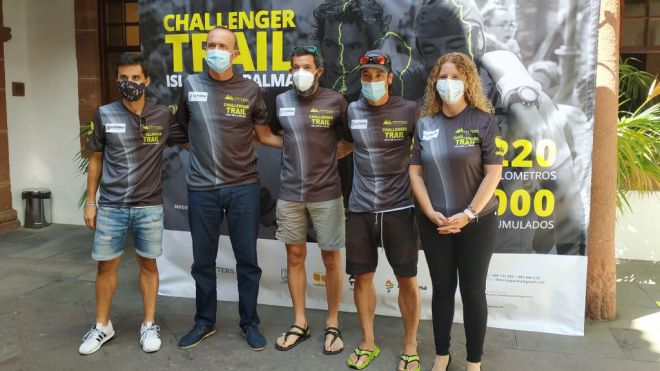 Los atletas Tito Parra y Sergio Luis Tejero se dan cita en el reto deportivo Challenger Trail La Palma