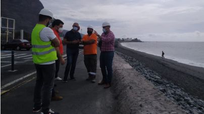 Comienzan las obras del litoral de Valle Gran Rey