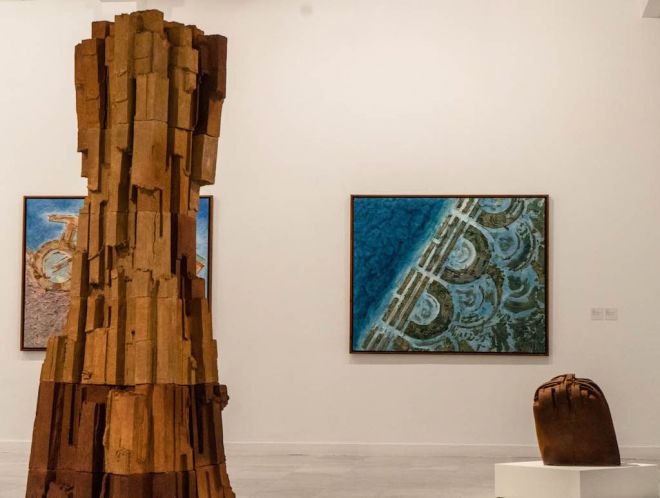 Esculturas, pinturas y grabados de Alfonso Crujera llenarán el Centro de Arte La Regenta
