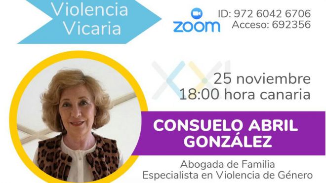 La Fundación Canaria Siglo XXI organiza una conferencia–coloquio sobre violencia vicaria