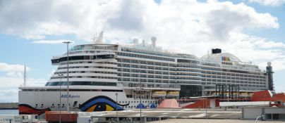 El Puerto de Tenerife acoge la primera escala del AIDAperla en la temporada 2020-2021