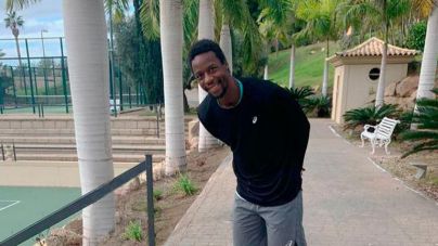 Los tenistas Elina Svitólina y Gaël Monfils entrenan en el Hotel Bahía del Duque