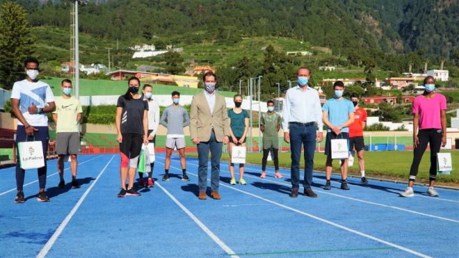 La selección suiza de atletismo elige La Palma para prepararse de cara a la cita olímpica