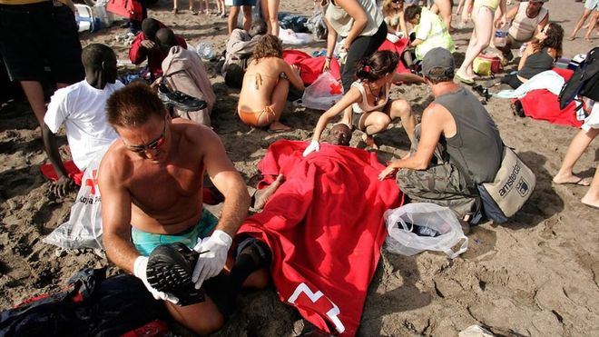 CC-PNC exige que se derive a los inmigrantes a la Península y critica la pasividad del Psoe