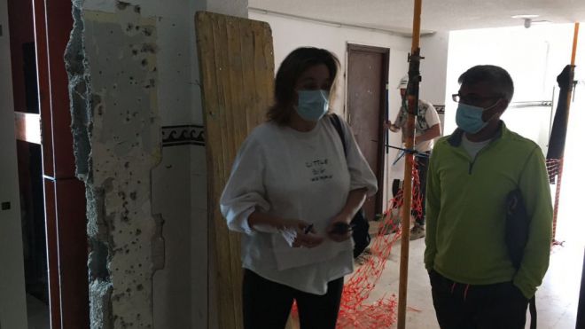 Cs denuncia el retraso en las obras de rehabilitación de los 45 bloques de viviendas de la Vega de San José