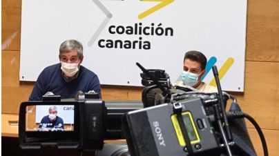 CC acusa al Gobierno de “sepultar” el presente de miles de empresas canarias