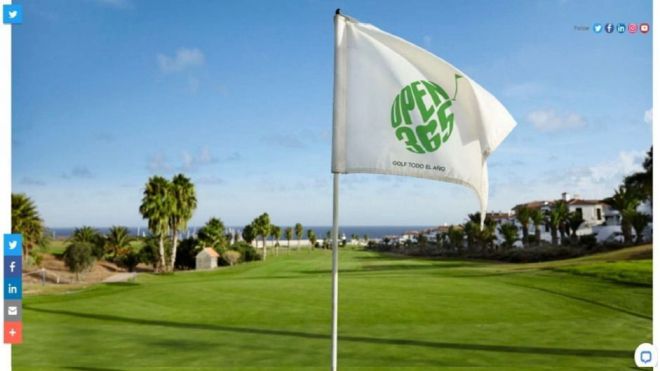 Turismo de Canarias participa en la feria de golf más importante del mundo que este año es en formato virtual