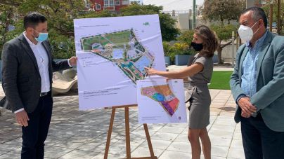 Telde pone sobre la mesa un proyecto integral para redifinir el parque de San Gregorio