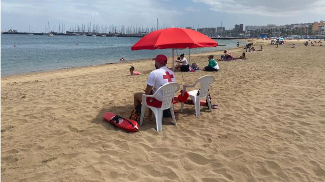 Las playas de Las Palmas de Gran Canaria sin incidencias durante la Semana Santa