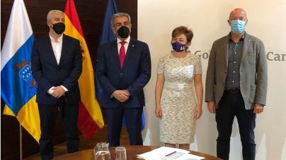 Rodríguez se alinea con la propuesta de la ULL para impulsar un Plan canario de I+D