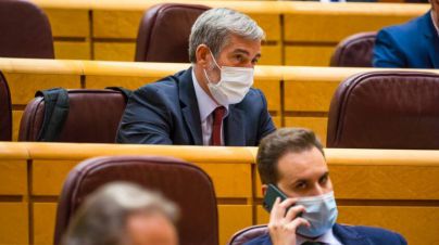 Clavijo defiende en Madrid medidas para “blindar” el futuro del Plátano de Canarias