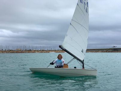 Tercer puesto y clasificación en la Copa de España de vela de la clase Europa