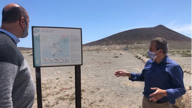 Paulatino deterioro del Espacio Natural Protegido de Montaña Roja