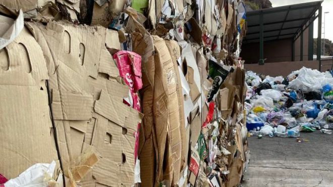La Gomera gestiona 500 toneladas de envases ligeros y papel-cartón durante 2020