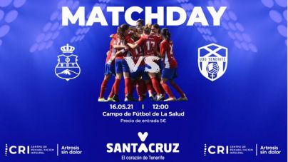 El Real Unión Tenerife Santa Cruz cierra en La Salud con un apasionante derbi