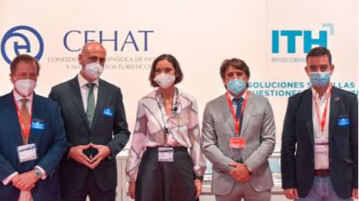 Reyes Maroto y Fernando Valdés inauguran FITURTECHY 2021 junto a CEHAT e ITH