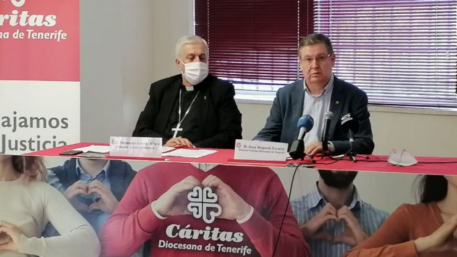 Las personas atendidas por Cáritas Diocesana de Tenerife debido a la covid-19 aumentan más de un 20%