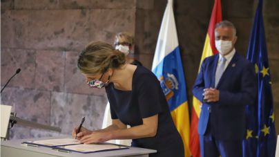 Se firma la transferencia a Canarias de los 42 millones de euros del PIEC