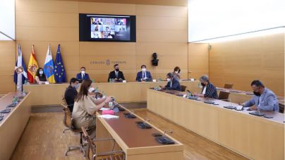Cabildos y ayuntamientos defienden la necesidad de que los fondos del Plan de Recuperación lleguen a la ciudadanía canaria