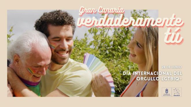 “Gran Canaria, verdaderamente tú” el lema de la campaña del Cabildo con motivo del Orgullo LGTBI 2021