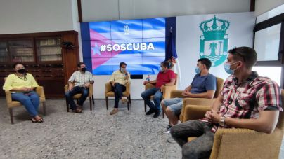 La Palma recibe a los representantes del colectivo de cubanos de la isla de La Palma