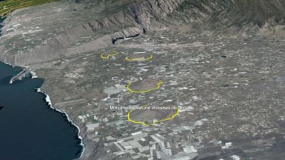 El Cabildo aprueba de forma inicial las Normas de Conservación del Monumento Natural Volcanes de Aridane