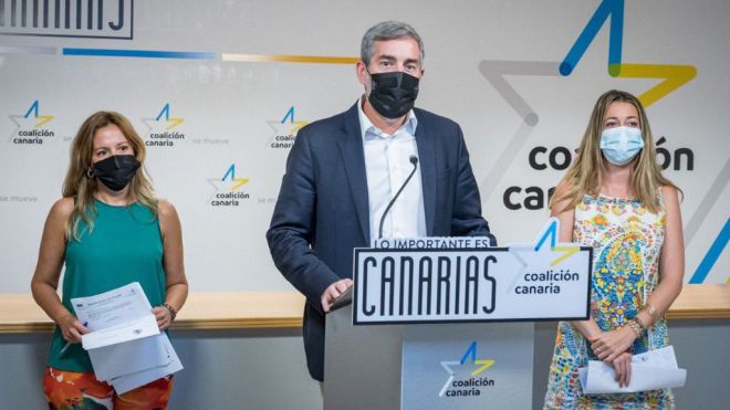 Los nacionalistas canarios denuncian que NC y PSOE han certificado su traición a Canarias