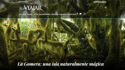 Turismo de La Gomera intensifica su presencia en el mercado nacional a través de la revista Viajar