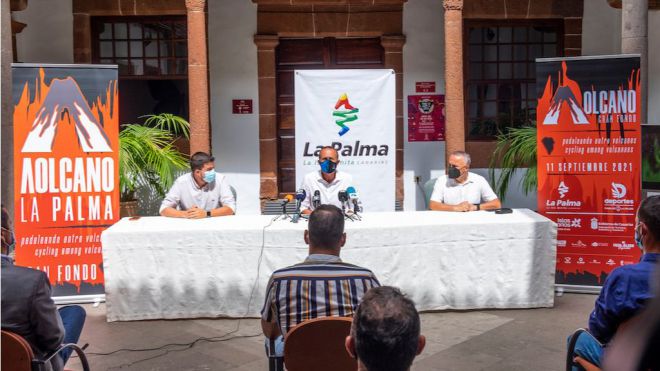 La Palma acogerá en septiembre la primera edición de la marcha ciclista Volcano GranFondo